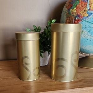 TEAVANA Golden Tea Tins